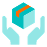 Eco-Friendly and Gentle Care Icon