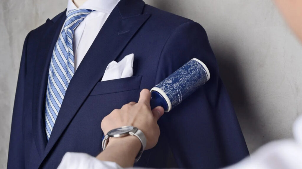 office suit dry cleaned
