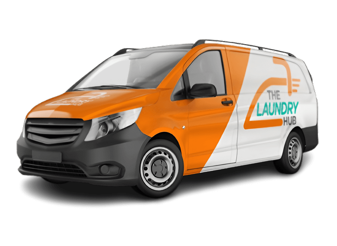 Laundry service pickup Van