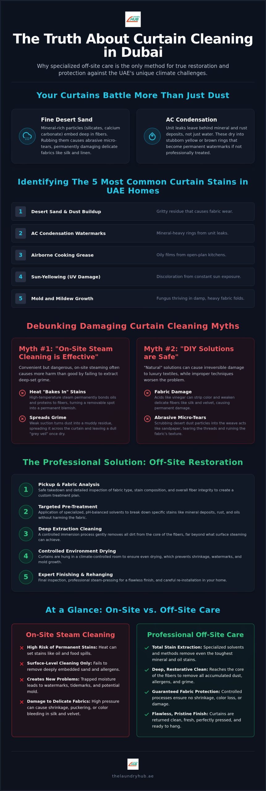 Curtain Stain Removal Dubai: 5 Common Myths Debunked for Pristine Homes