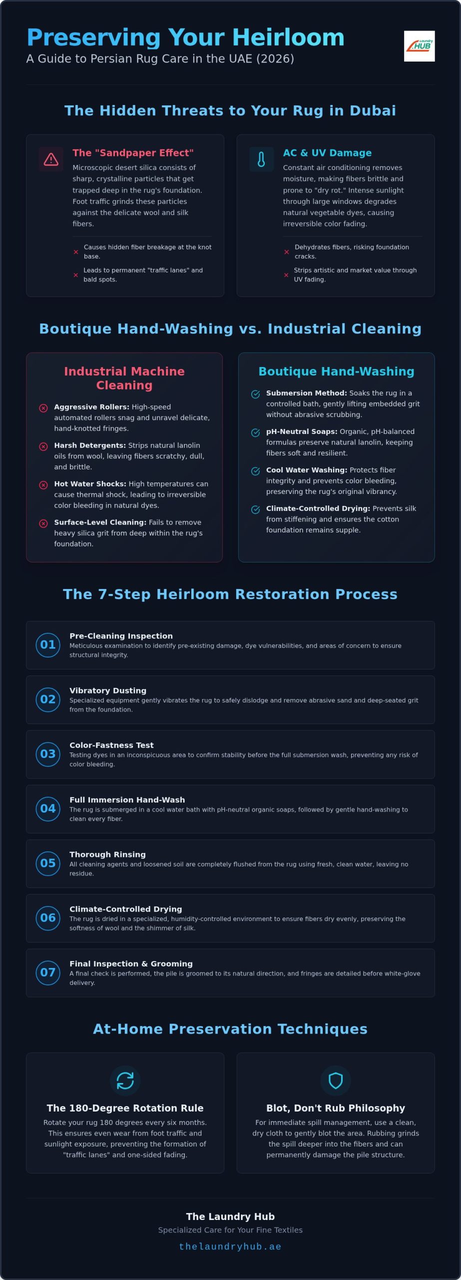Persian Rug Cleaning Dubai: The 2026 Guide to Antique Textile Care