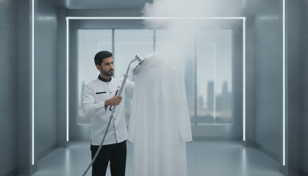 Professional Garment Steam Pressing Dubai: The 2026 Guide to Crisp Perfection