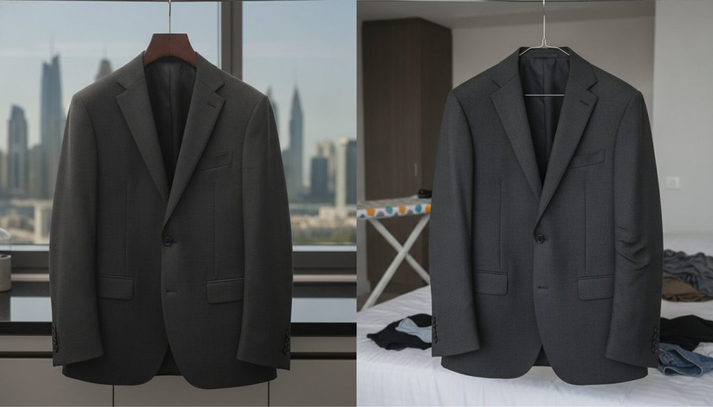 Suit Pressing Service Dubai: Professional Steam Ironing vs. Home Care (2026 Guide)