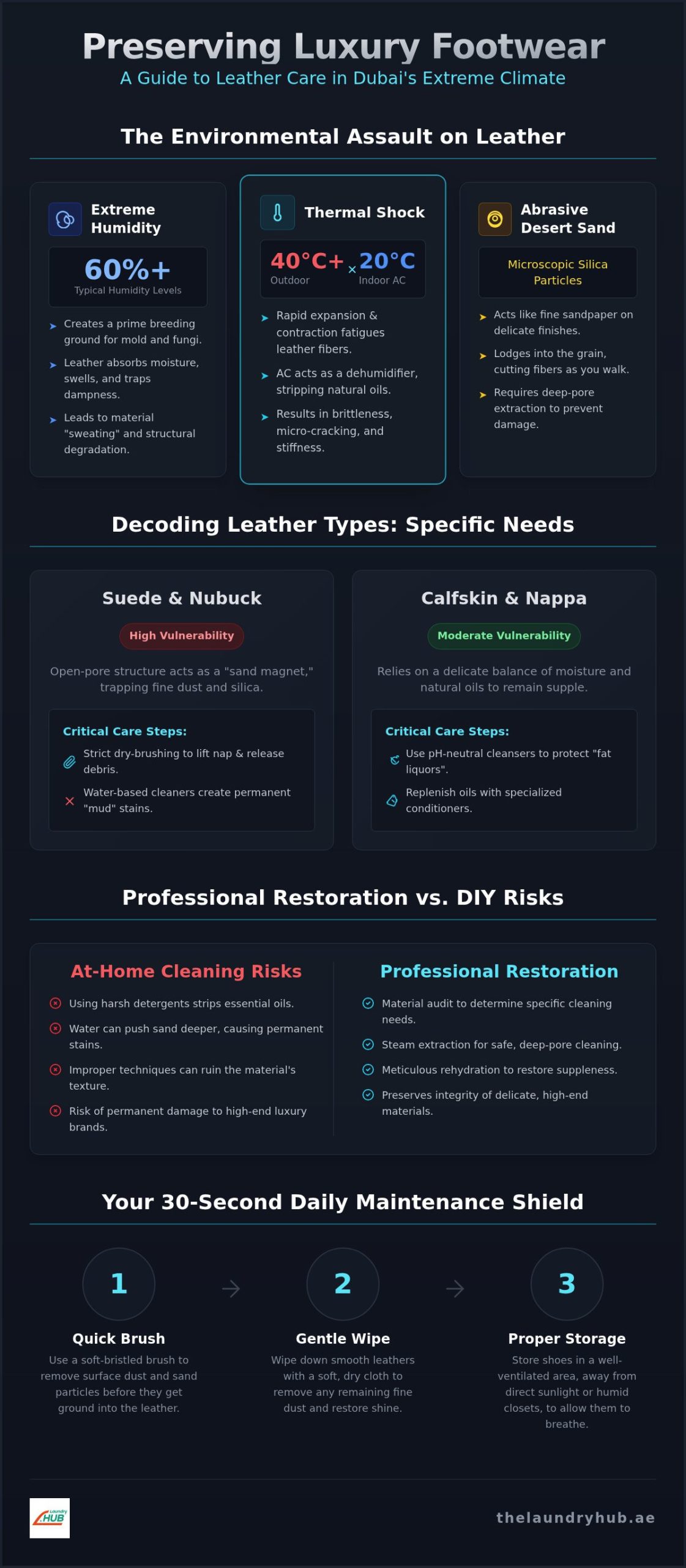 The Ultimate Guide to Leather Shoe Cleaning in Dubai: Expert Care & Restoration
