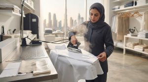 Crisp shirt starch and press in Dubai: prices and turnaround