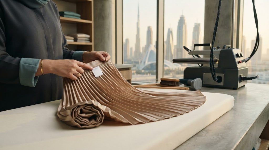 Pleated Skirt Steam Pressing in Dubai: Prices and Care